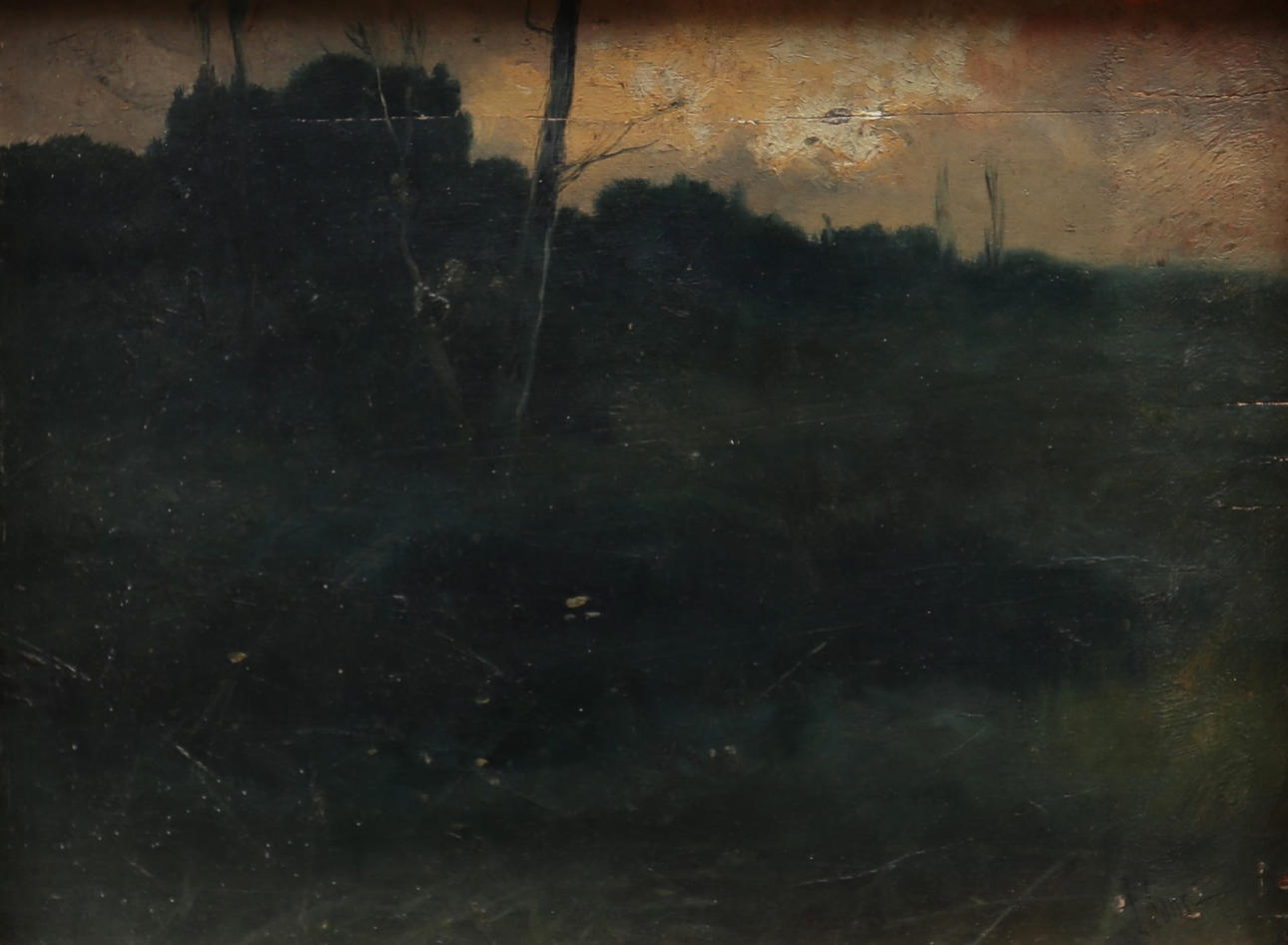 TOMÁS SANS CORBELLA. Landscape.