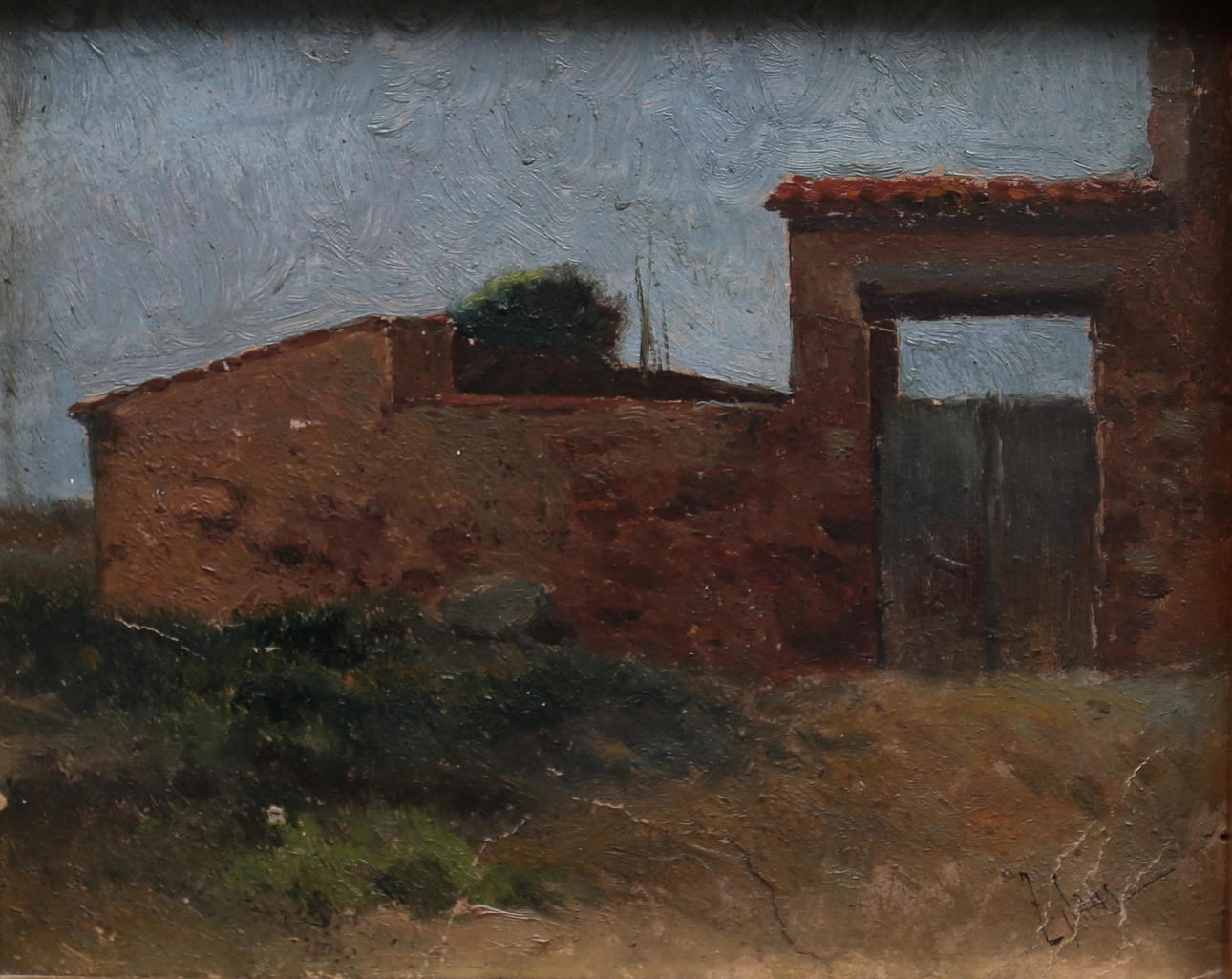 TOMÁS SANS CORBELLA. Rural view.