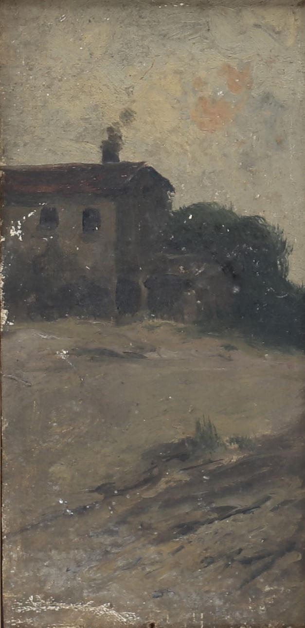 ATTRIBUTED TO TOMÁS SANS CORBELLA. Rural view.