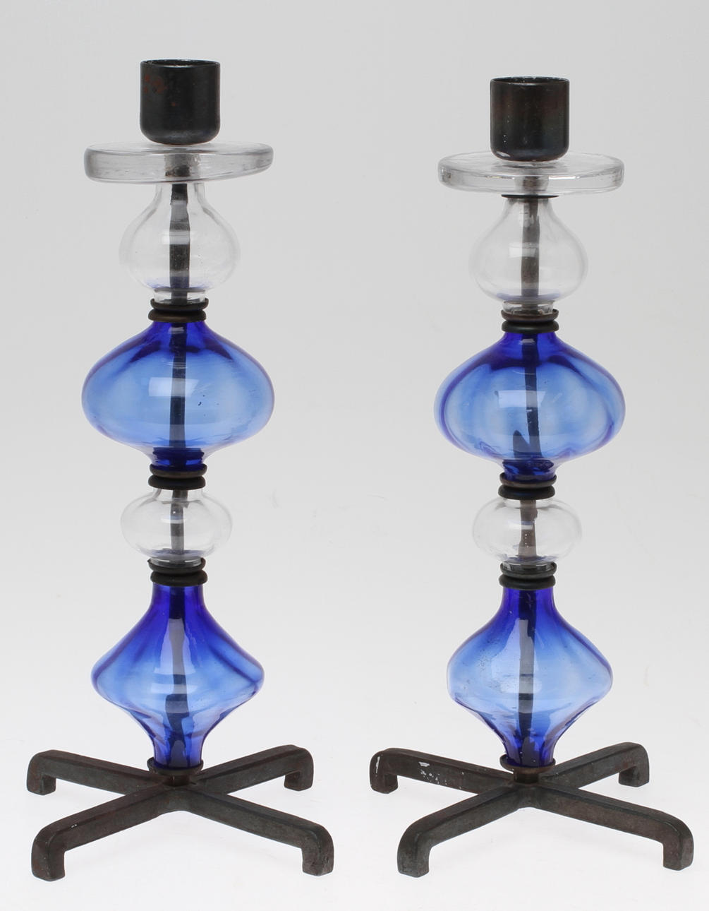 LJUSSTAKAR, ett par, Erik Höglund, Boda.