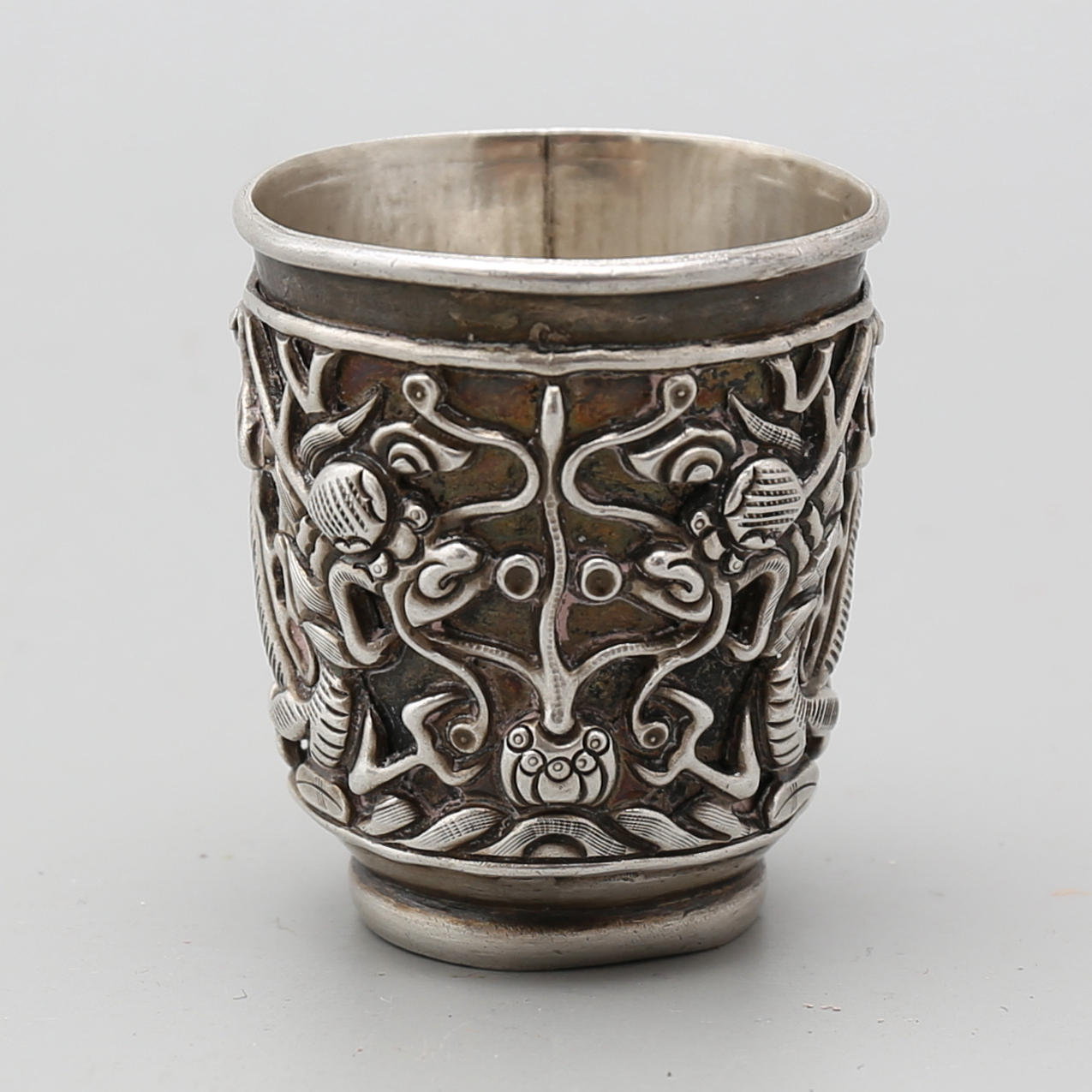 SUPKOPP, silver, 43 gram, Kina, tidigt 1900-tal.