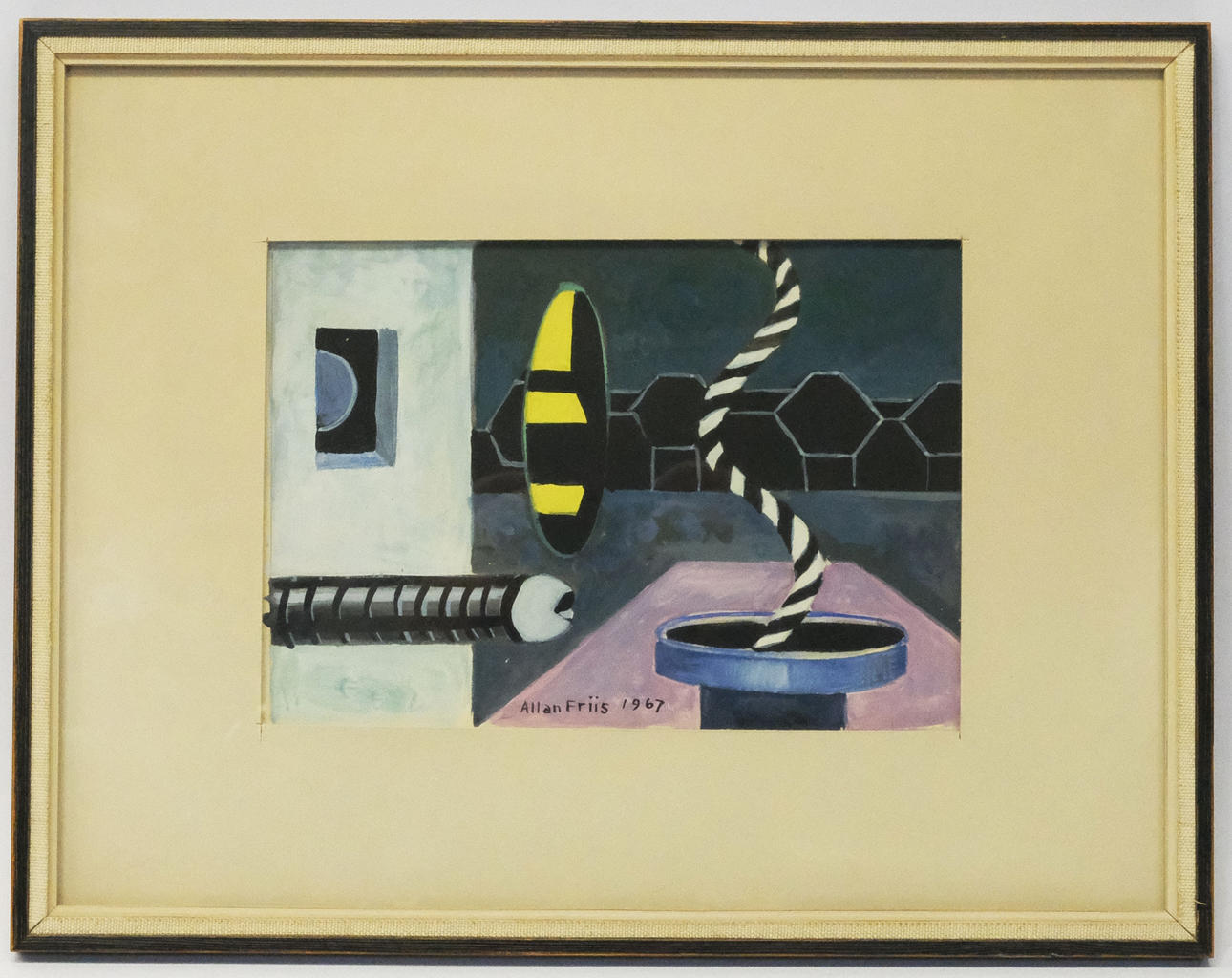 ALLAN FRIIS. AKVARELLI.