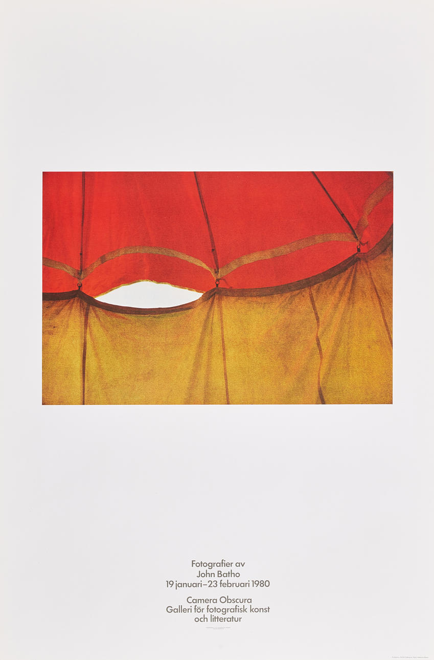 JOHN BATHO. Exhibition poster.