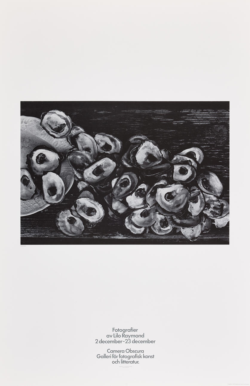 LILO RAYMOND. Exhibition poster.