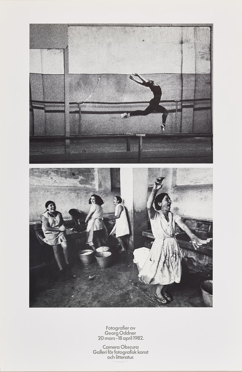 GEORG ODDNER. Exhibition poster. Art - Photography - Auctionet