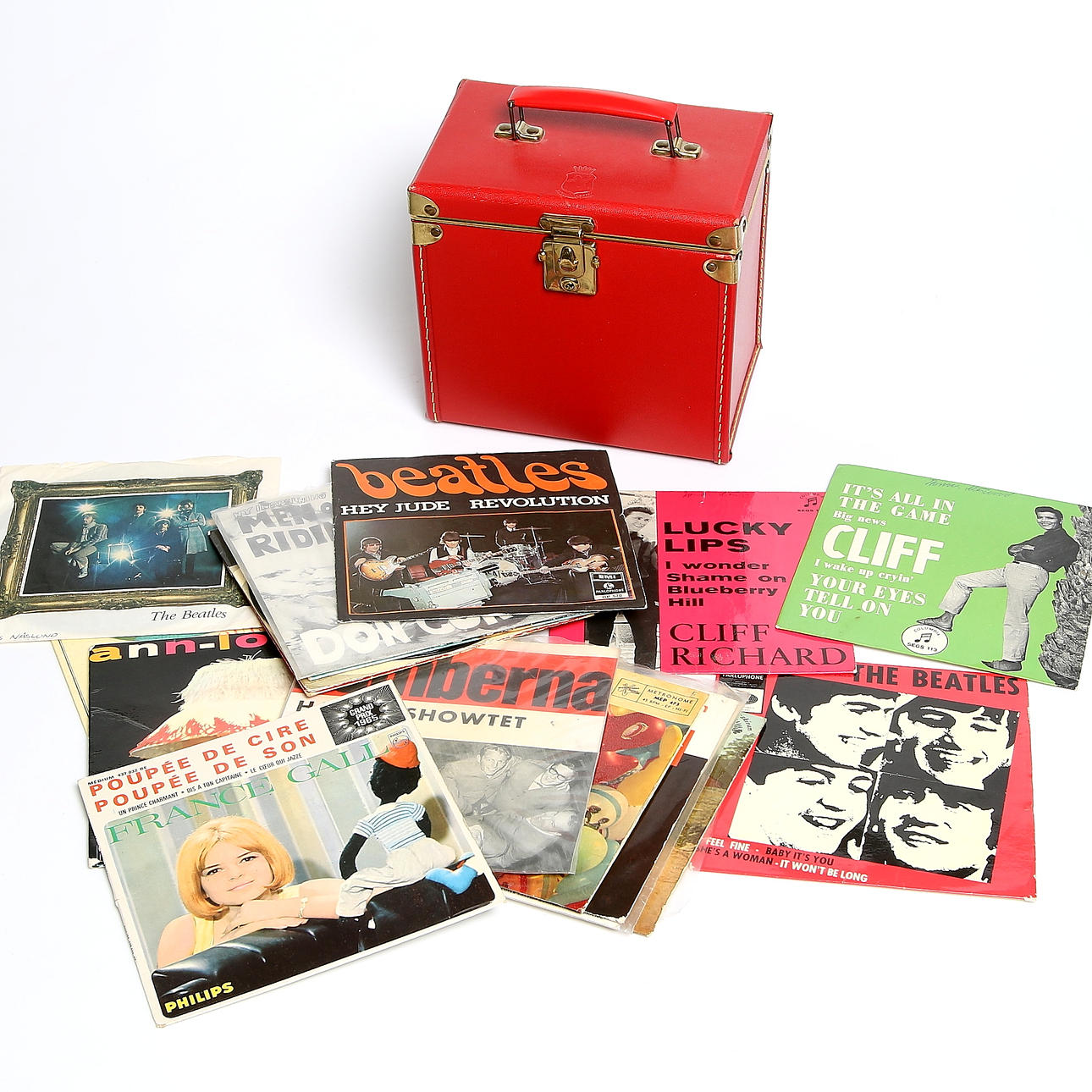 SPISARBOX med SKIVOR, 1900-talets andra hälft.