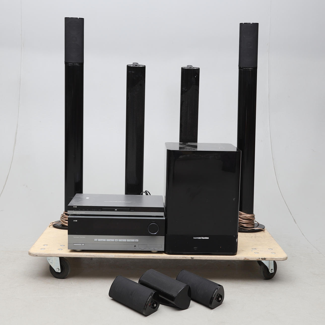 LJUDSYSTEM, 8 delar, Harman/Kardon.