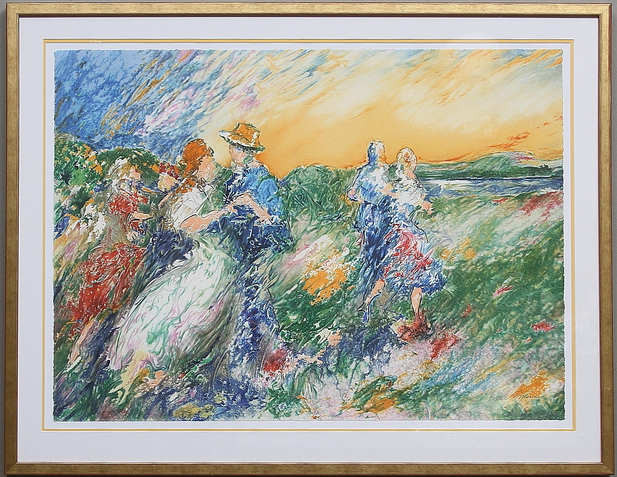 KARL-ERIK HÖGLUND. Grafiskt blad, signerad.