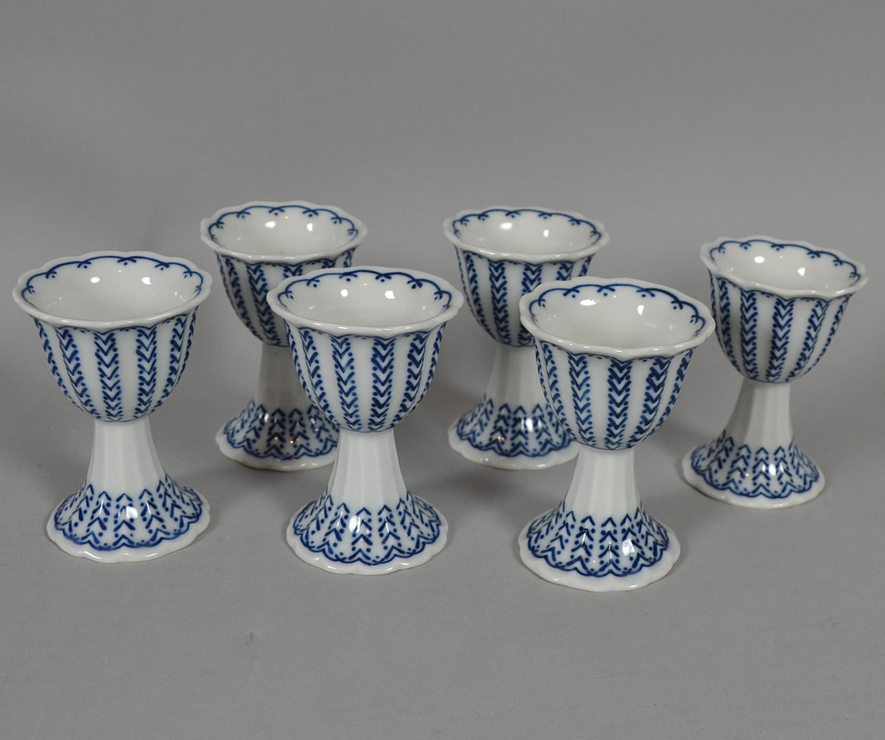 ERICH KUITHAN. 6 ÄGGKOPPAR RUNT 1910 BURGAU A.D. SAALE FERDINAND SELLE.