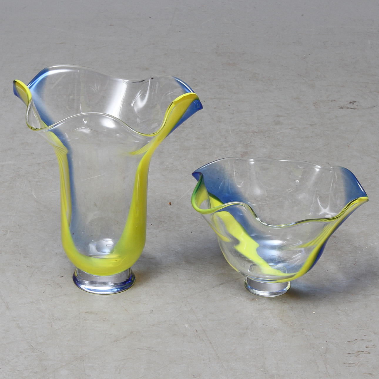 SKÅL, VAS, glas, Lars Hellsten, Orrefors.