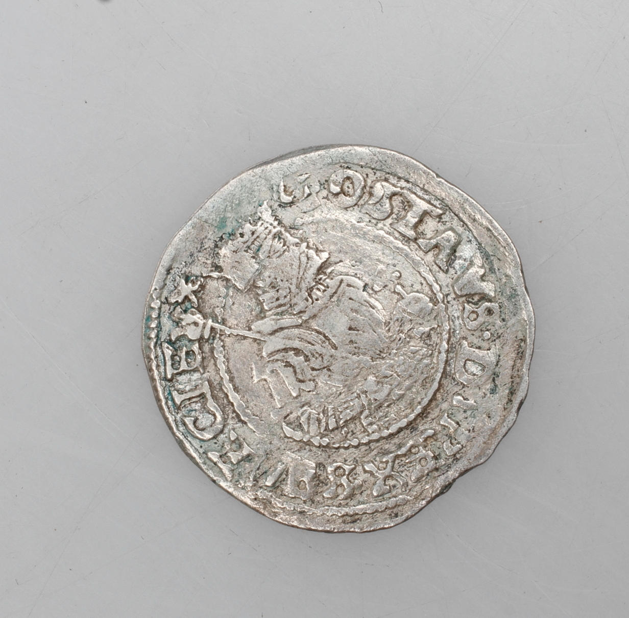 MYNT, 1/2 mark, Gustaf Vasa, 1540.