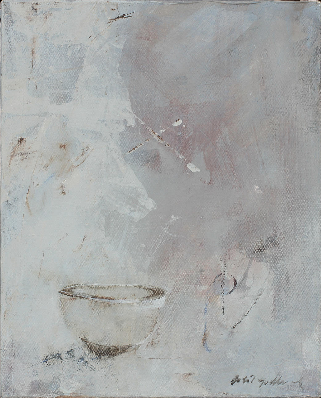 BODIL HEDLUND. Olja på duk. Signerad.