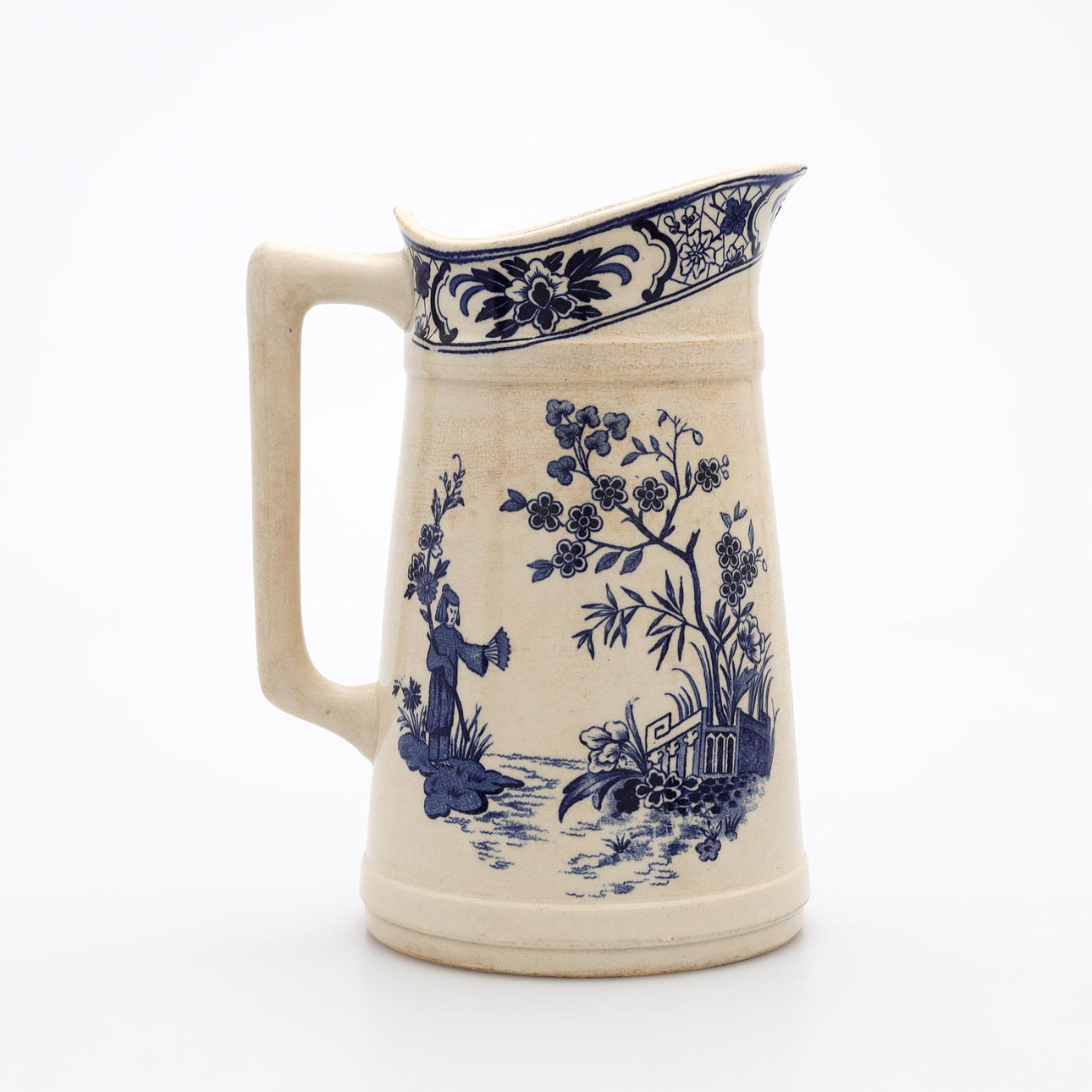 A flintware pot, “Shanghai”, Rörstrand, 1800/20th century.