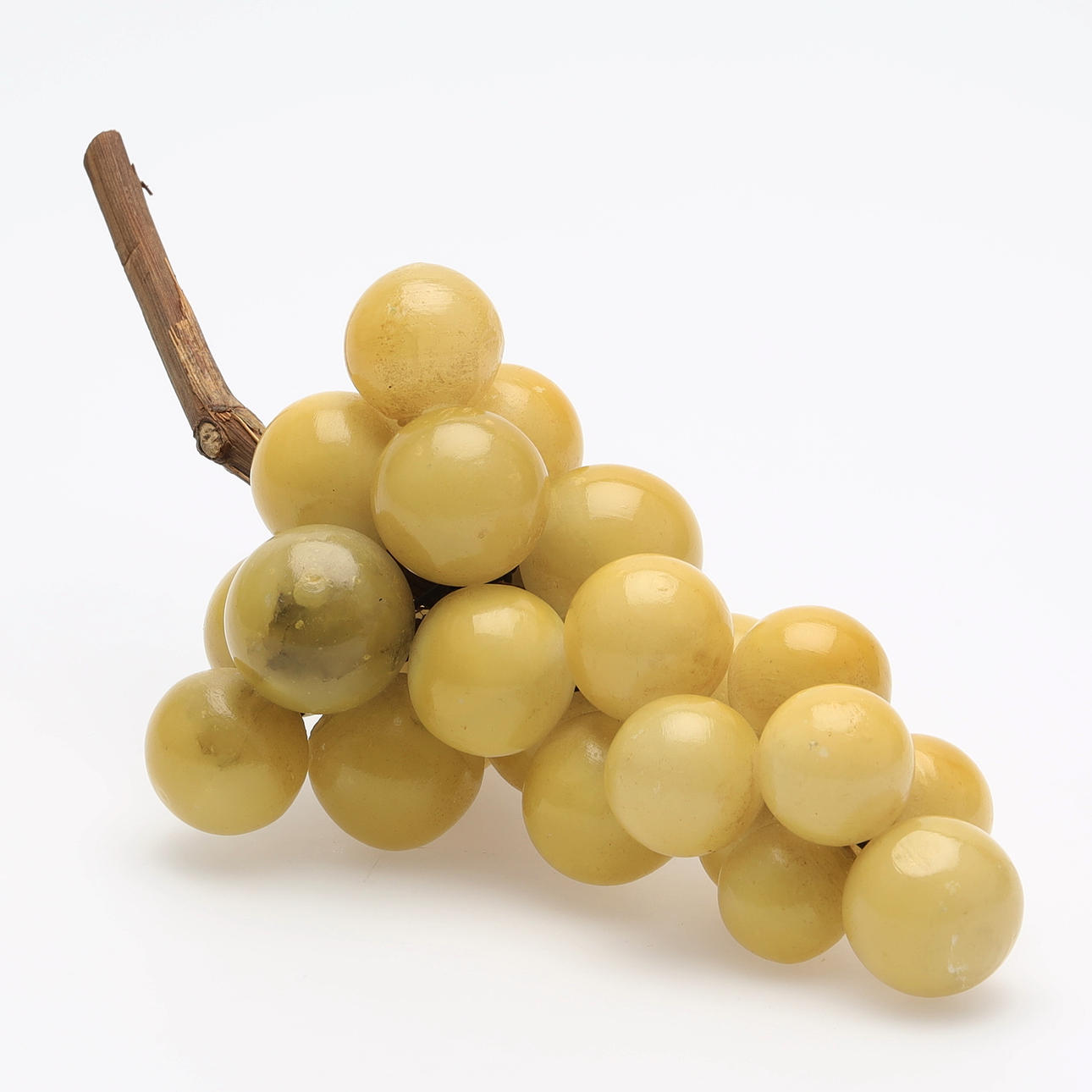 VINDRUVSKLASE, glas, trä, 1900-talets andra hälft.