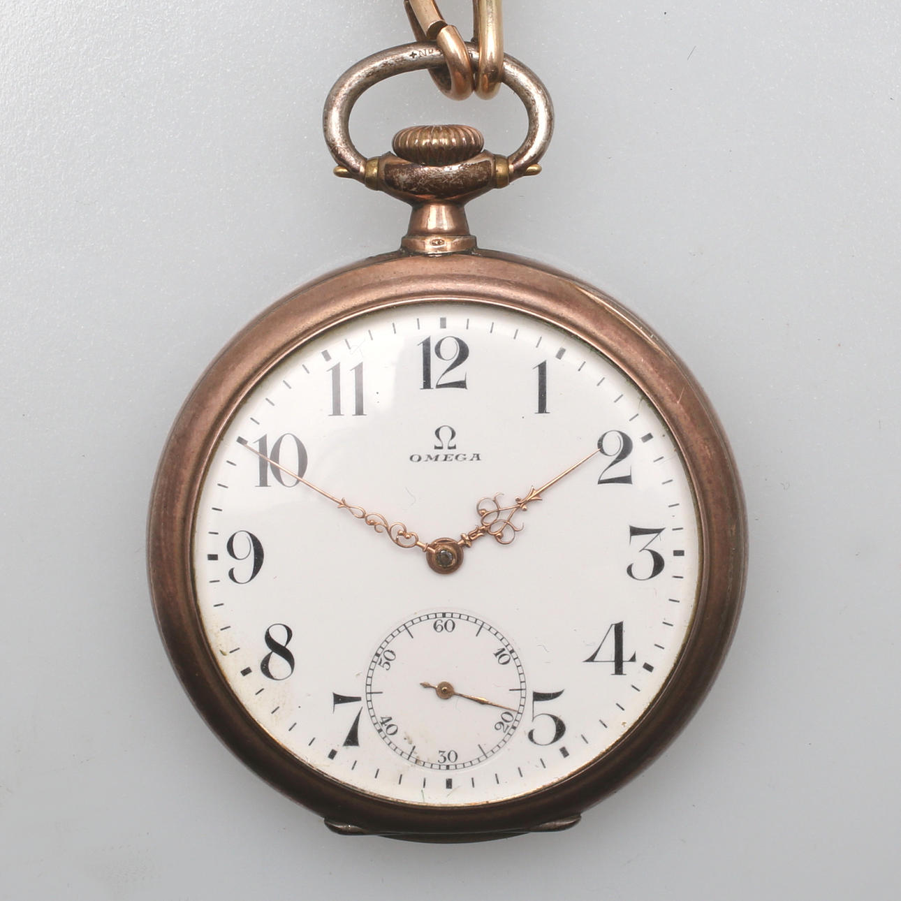 FICKUR, Omega, Schweiz, totalvikt 87,07 gram, 1900-tal.