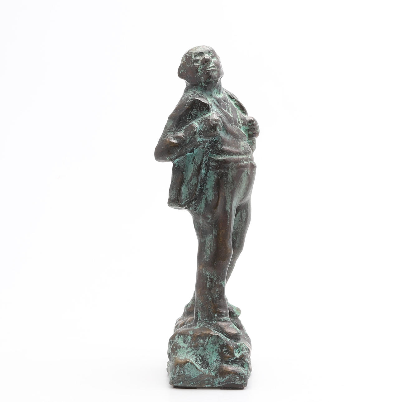 AXEL EBBE. Skulptur, brons, signerad.