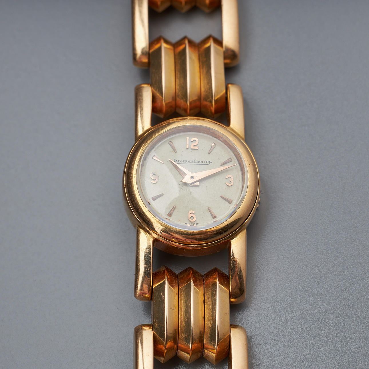 JAEGER-LeCOULTRE, 16 mm, 18K guld, manuell, plexiglas.