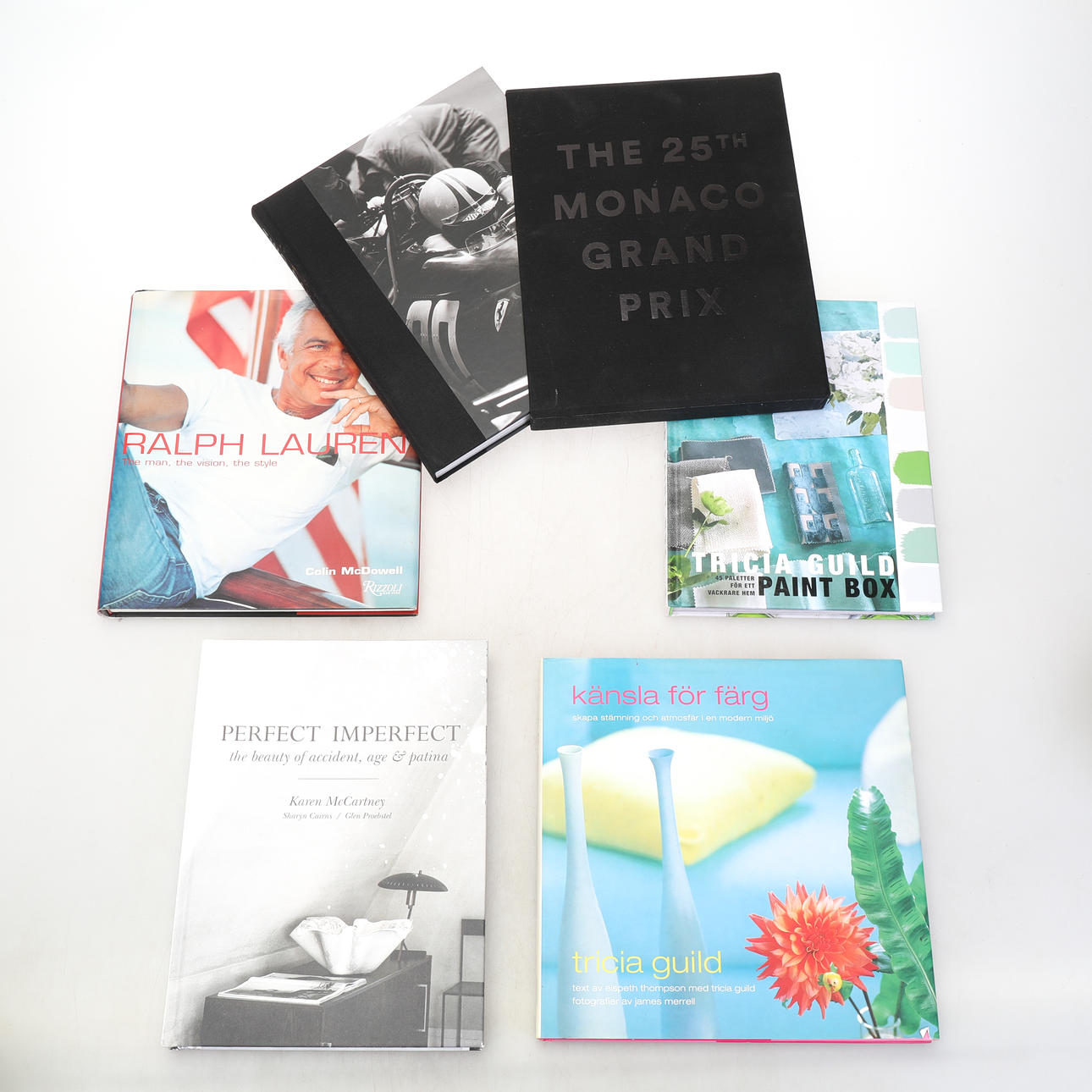 BÜCHER, KAFFEETISCHBÜCHER, 5 Stück.