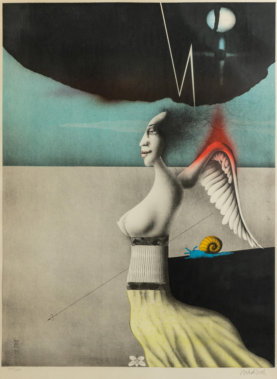 PAUL WUNDERLICH (1927-2010). Naturphänome.