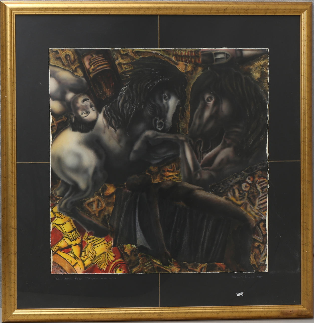 ZORAN ZIVKOVIC. Blandteknik, signerad och daterad '98.