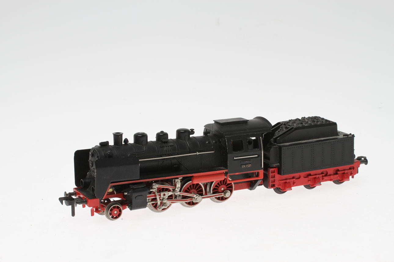 MODELLTÅG FLEISCHMANN ånglok 1350 med tender.