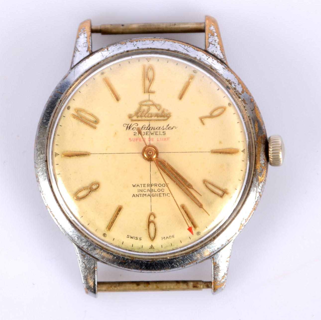 ARMBANDSUR, Atlantic Jet Super de luxe Världsmästarur 1950-tal.