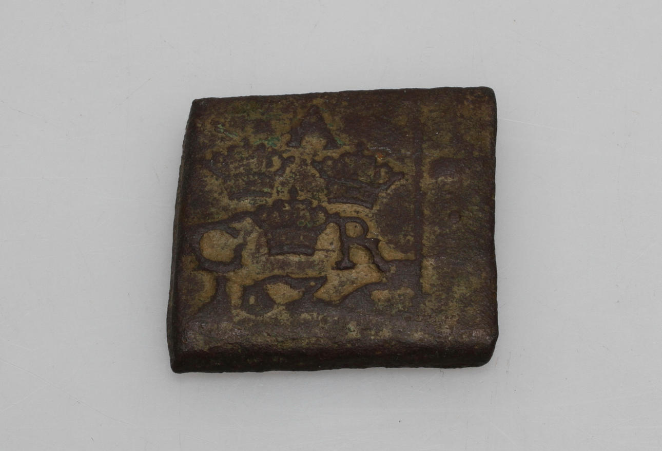 MYNT, 1 öre, "valsverksprägling", Gustav II Adolf, 1626, Nyköping och Säter.