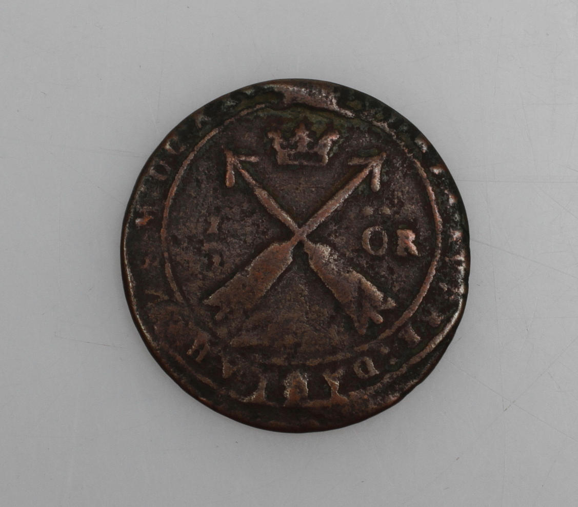 MYNT, 1/2 öre, Gustav II Adolf, 1628, Säter.