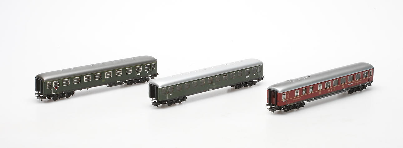 MODELLTÅG, 3 delar, 4022, 4024, 4052, Märklin.