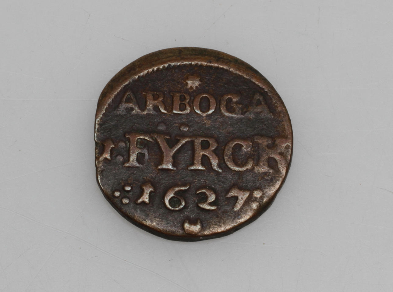 MYNT, sk "Fyrk", Gustaf II Adolf, 1627, Arboga.