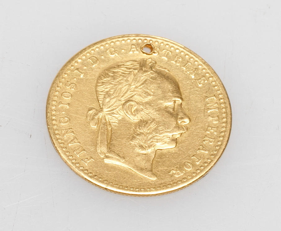 GULDMYNT DUCAT, 986/100, vikt ca 3,4 gr.