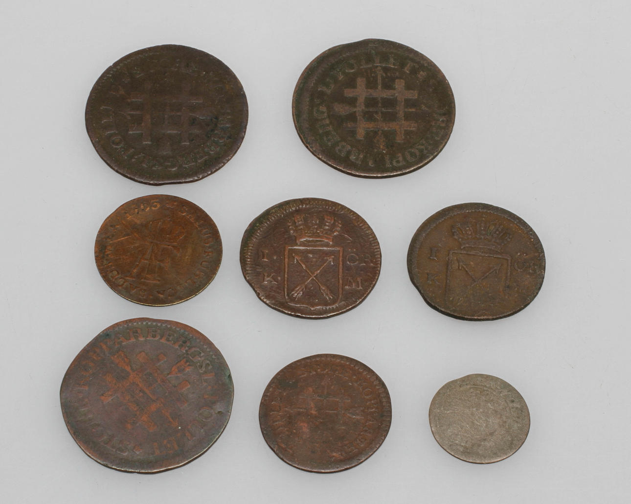 MYNT, 7 st, Adolf Fredrik, 1700-tal.