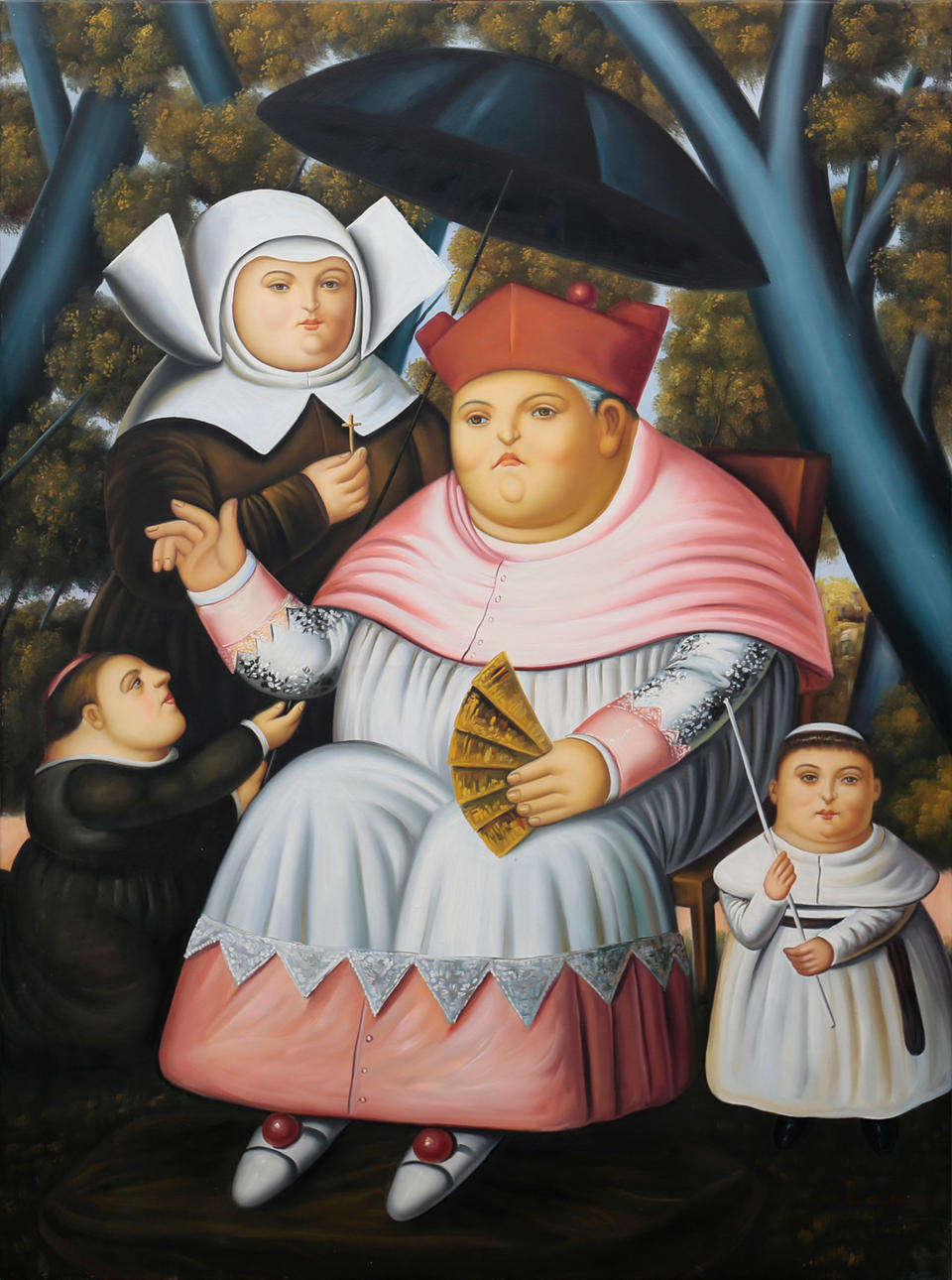 FERNANDO BOTERO. EFTER. Utan titel.