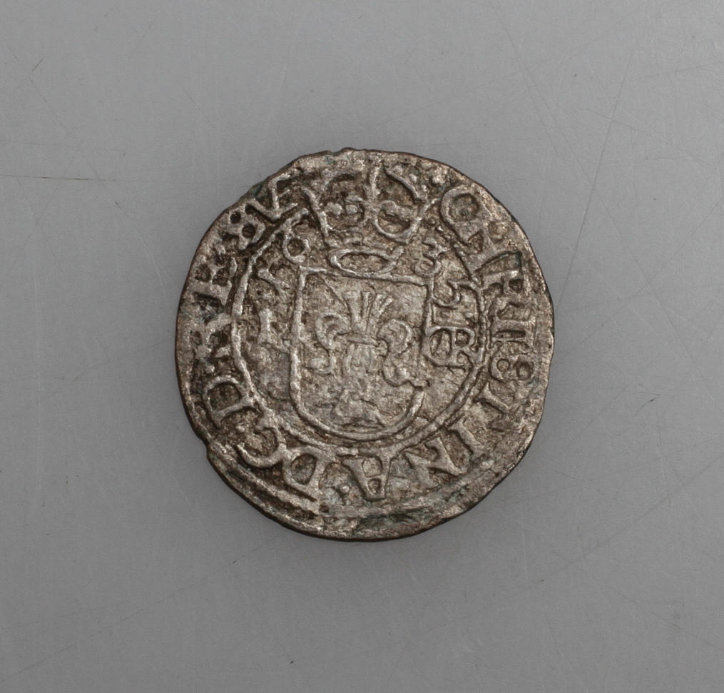 MYNT, 1 öre, Kristina, 1635, Göteborg.