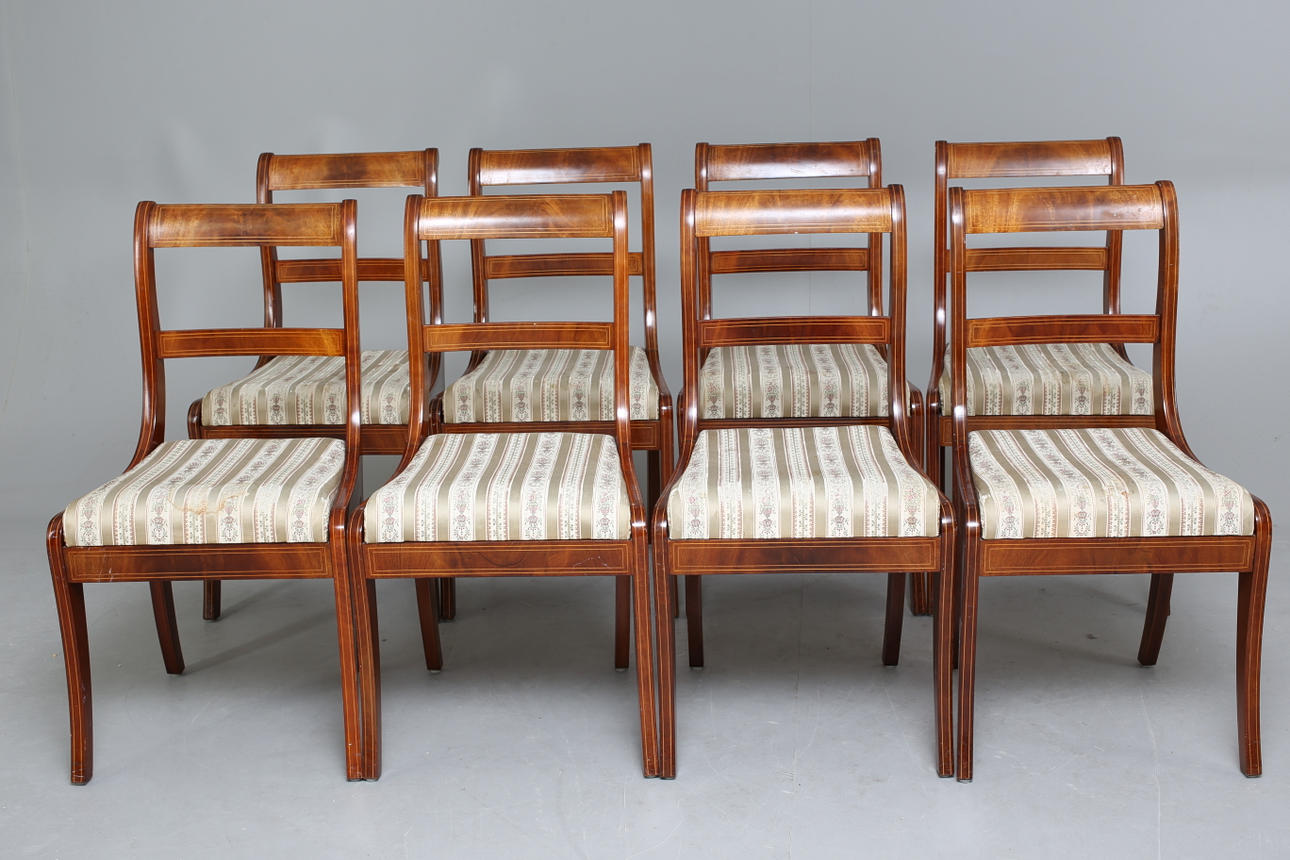 STOLAR, 8 st, empirestil, 1900-tal.