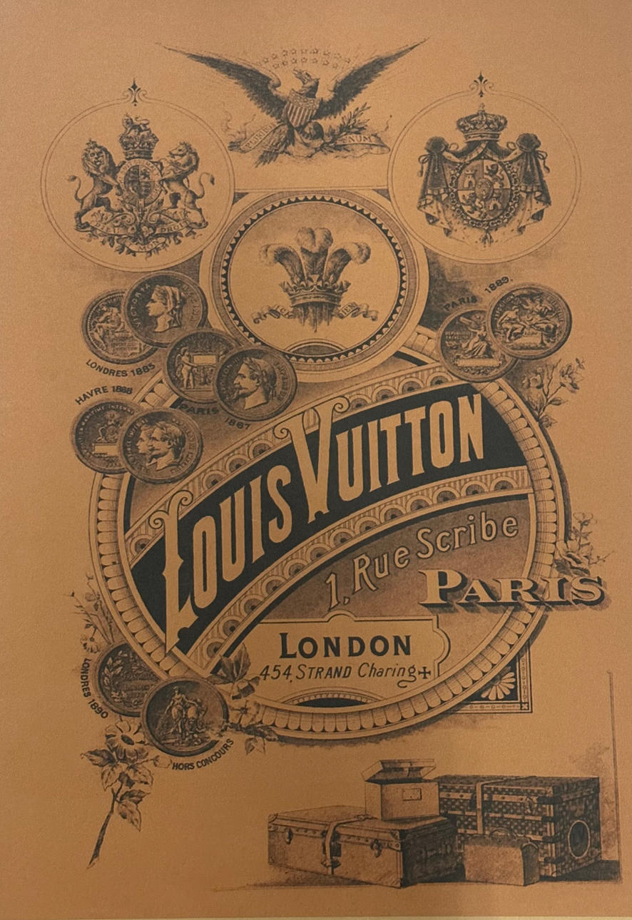 PLAKAT, nach Louis Vuitton.