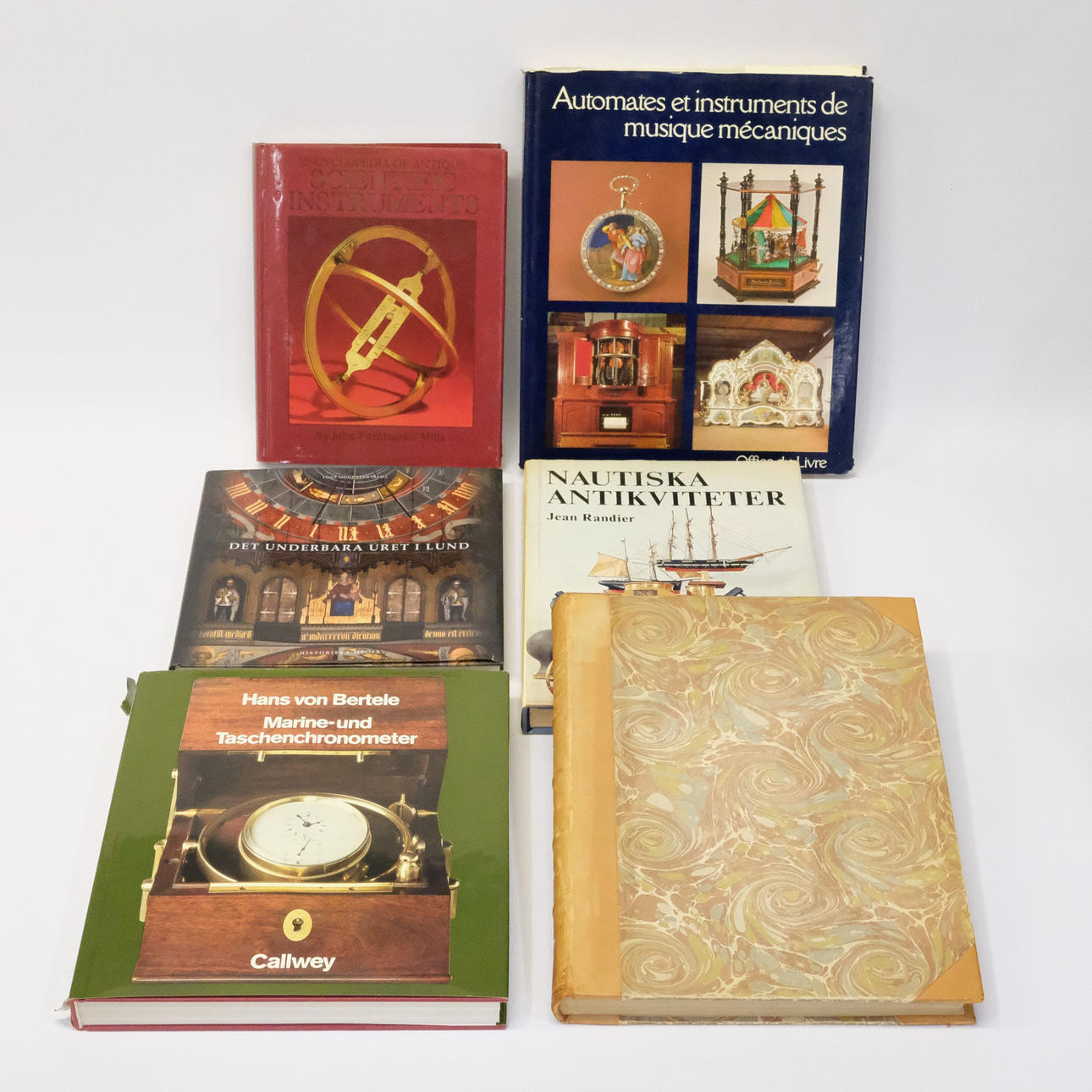 SEX BOKVERK OM KLOCKOR/UR.