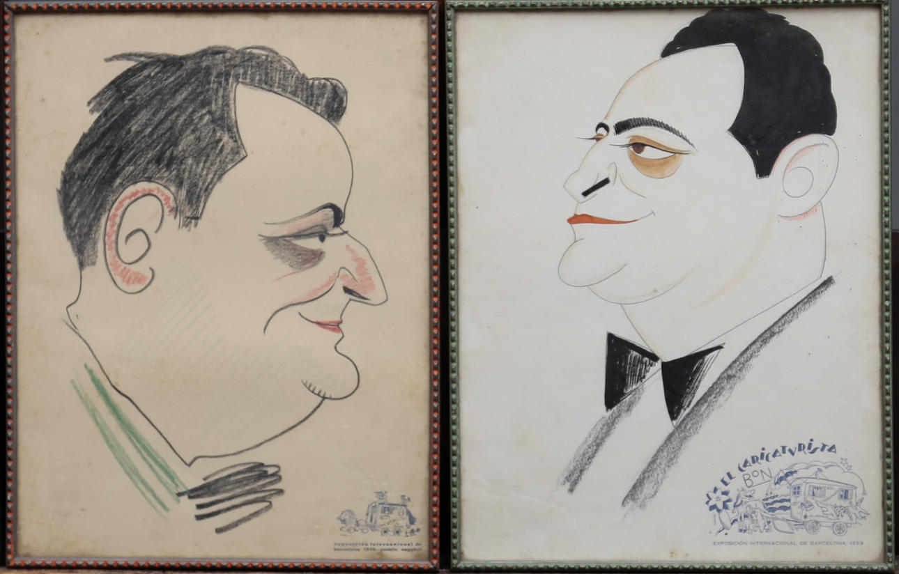 ROMÀ BONET, "BON". Caricatures.