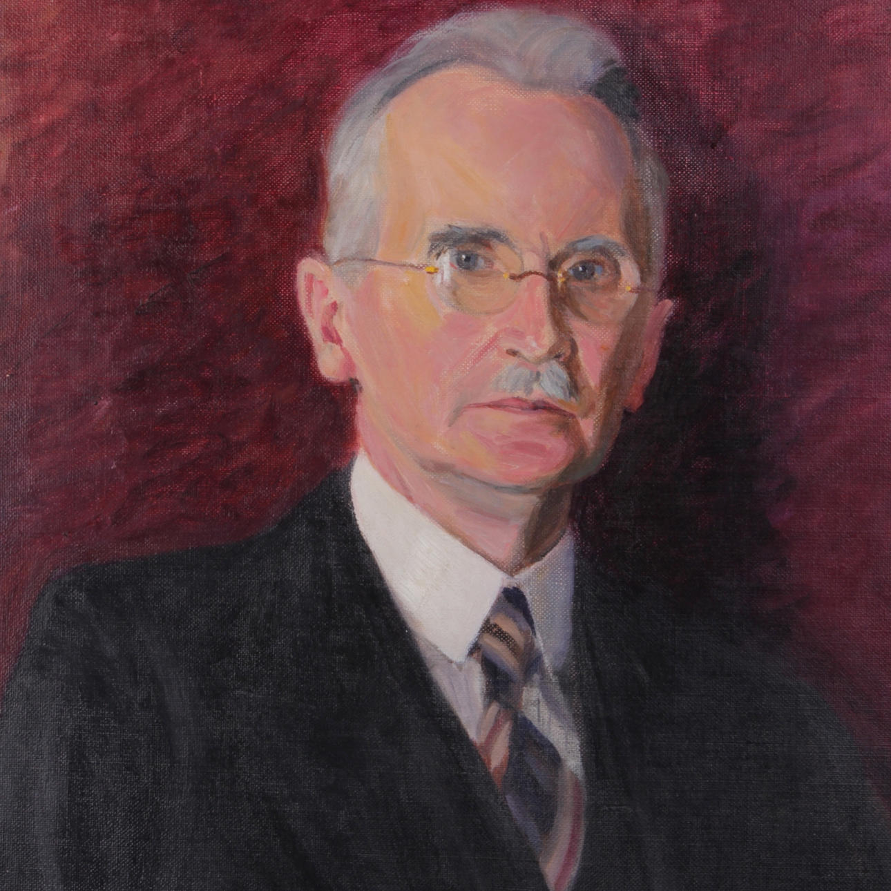 CHARLES WILHELM FRIBERG. Olja på duk, mansporträtt, signerad samt daterad 1938.