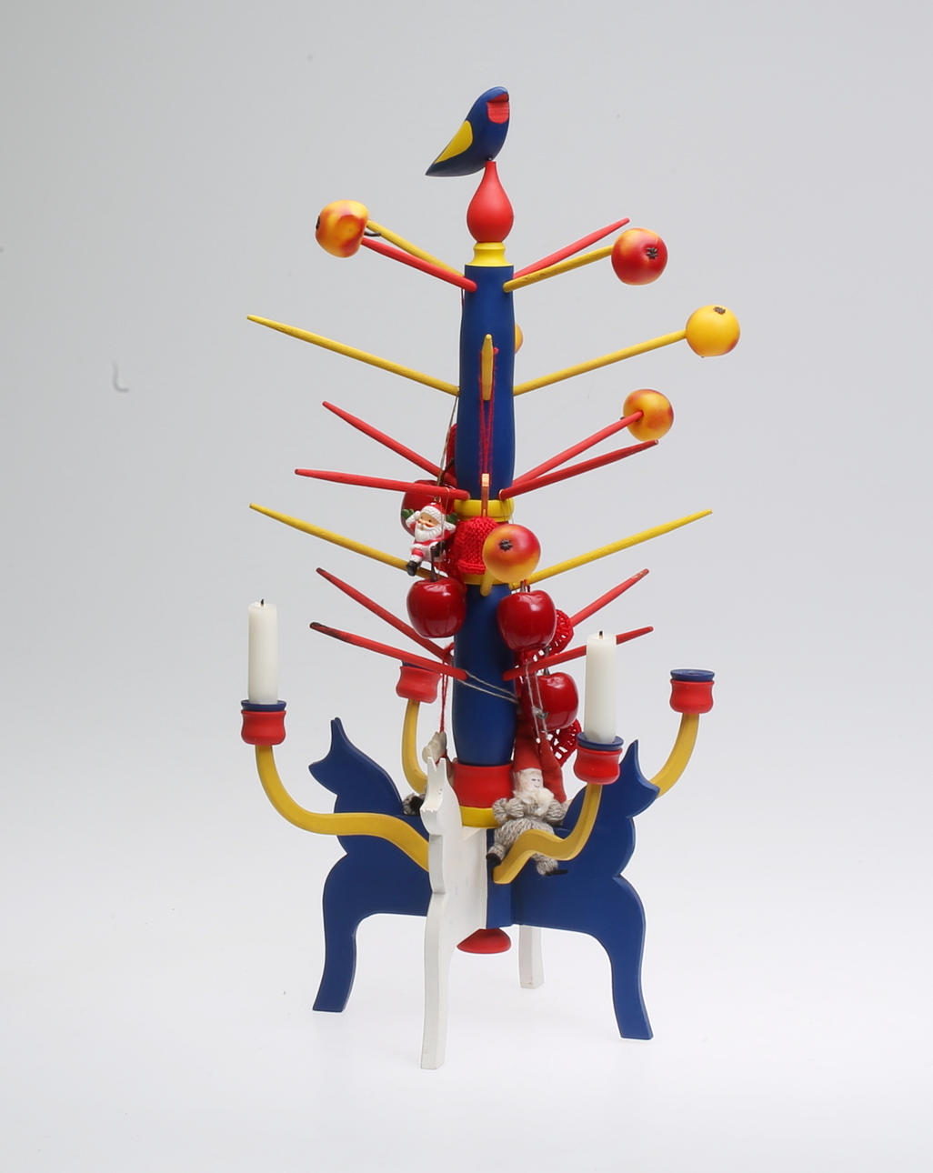 LJUSSTAKE, trä, Hästmodell, 1900-tal.