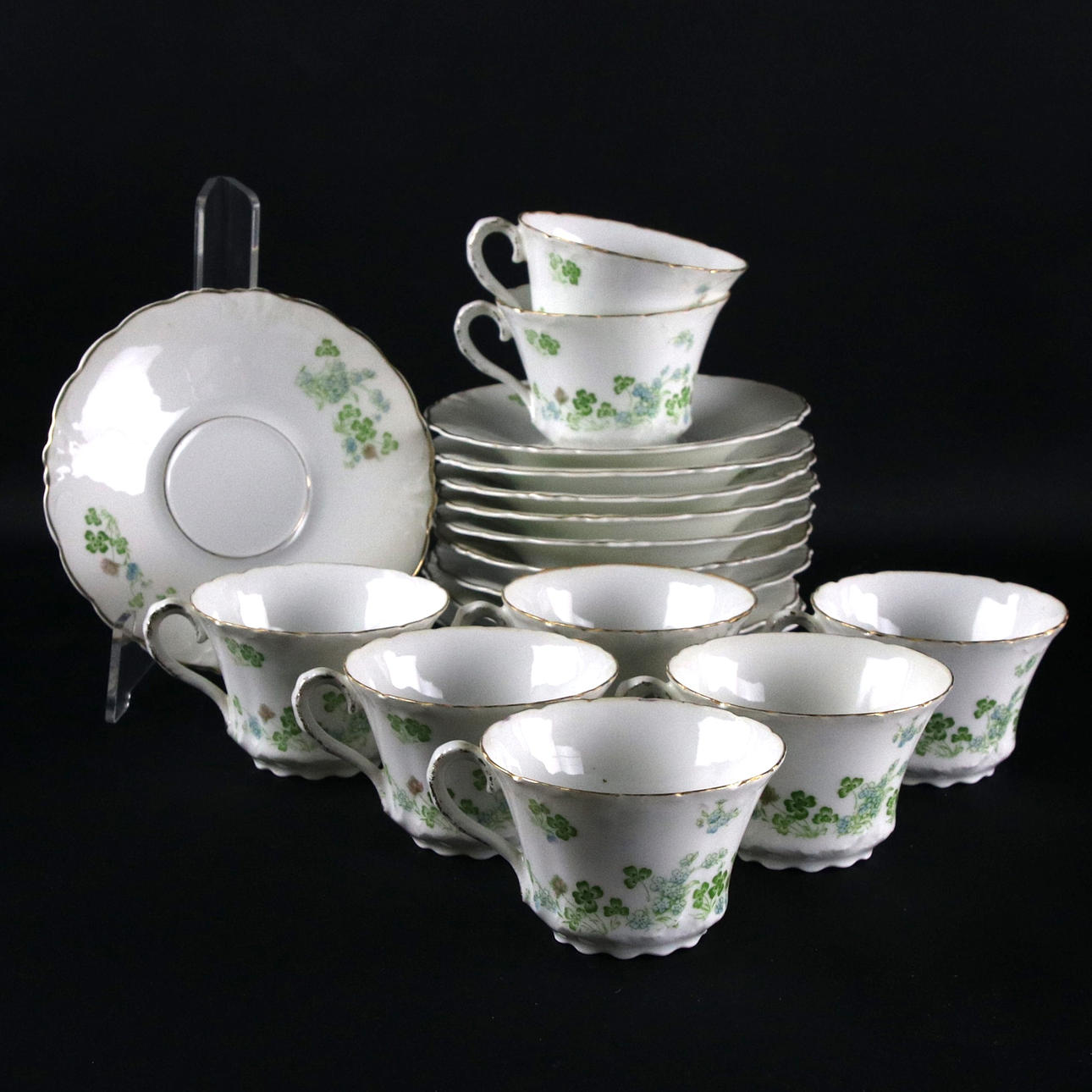 Ein 18-teiliges Kaffeeset „Malmaison“, JCT, Deutschland.