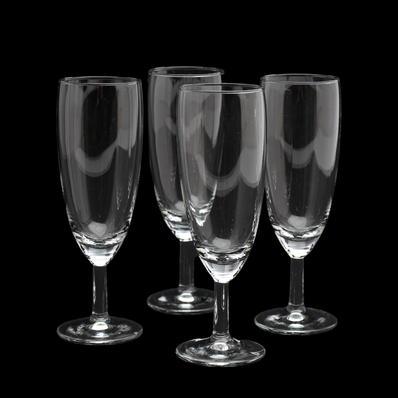 CHAMPAGNEGLAS, 11 st, 1900-tal.