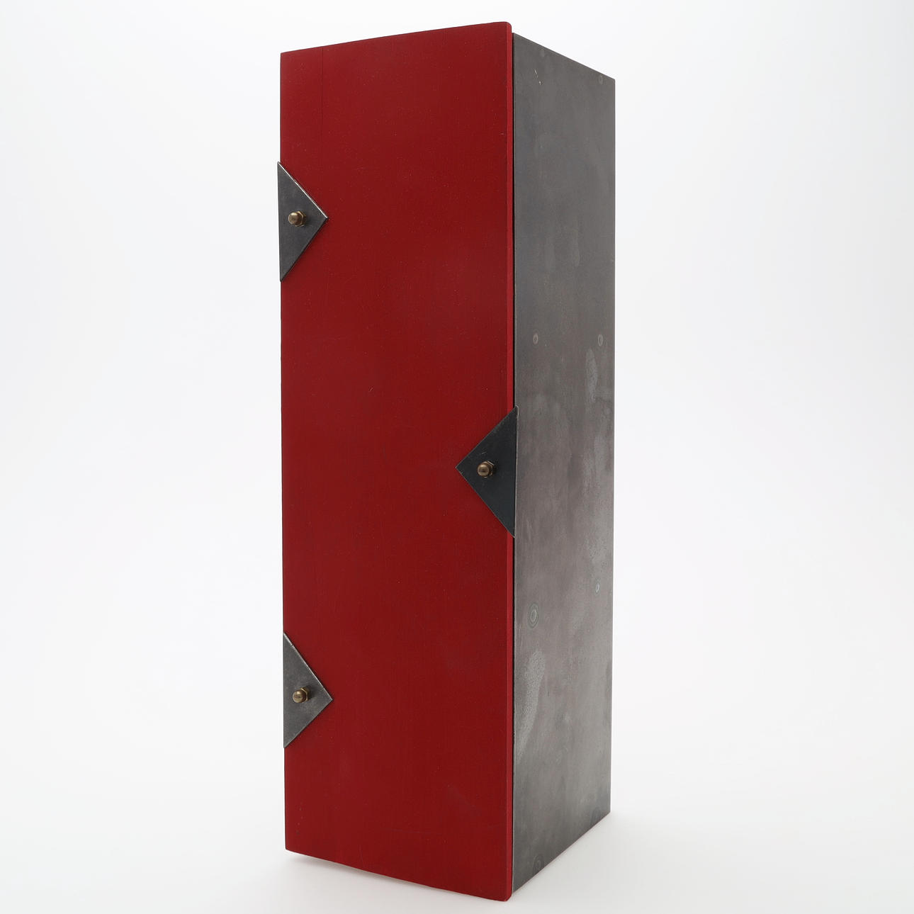 VÄGGSKÅP, metall / trä.