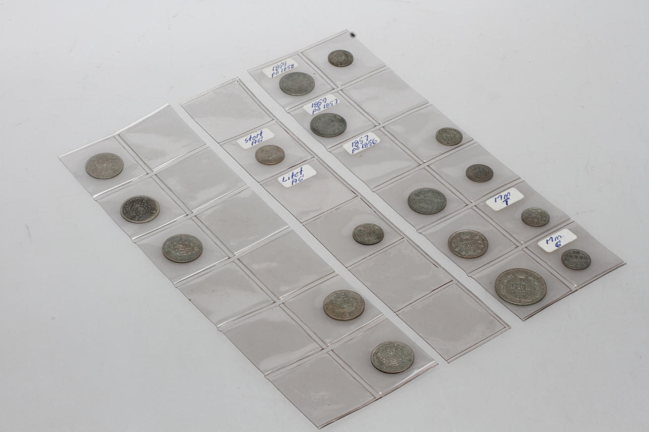 MYNT, 17 st, Oscar I, 1800-tal.