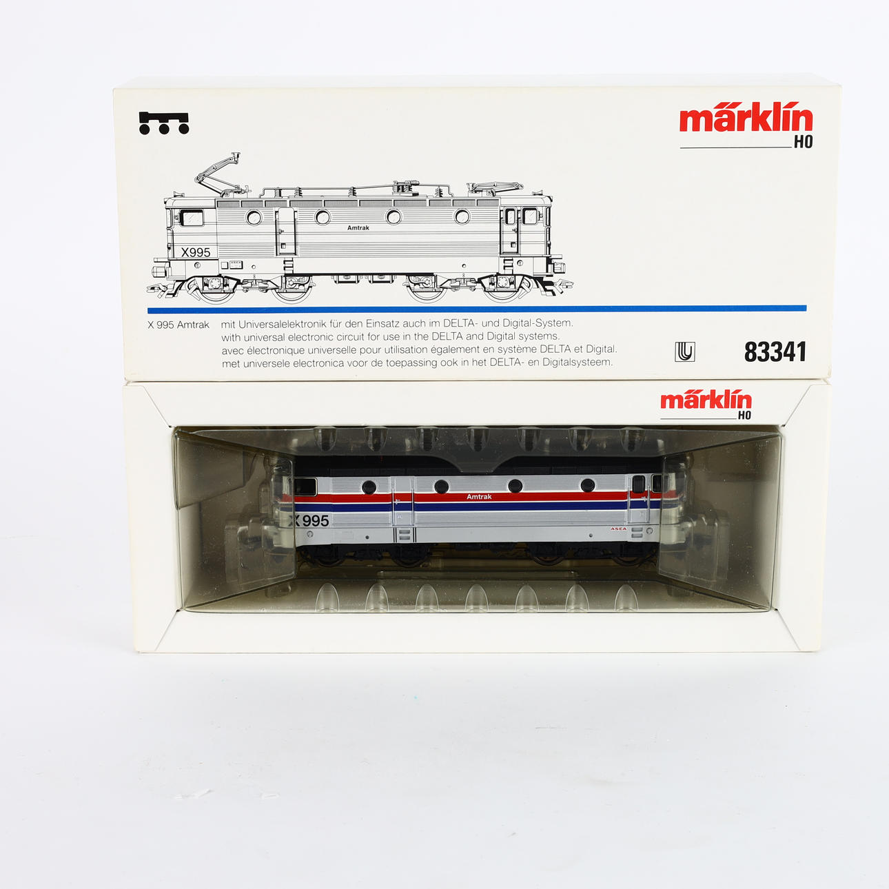 MÄRKLIN 83341 AMTRAK X995, Anleitung, originalverpackt.