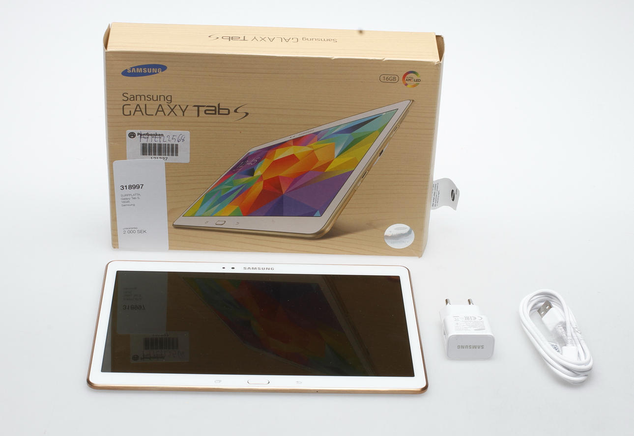 SURFPLATTA, Galaxy Tab S, 16GB, Samsung.