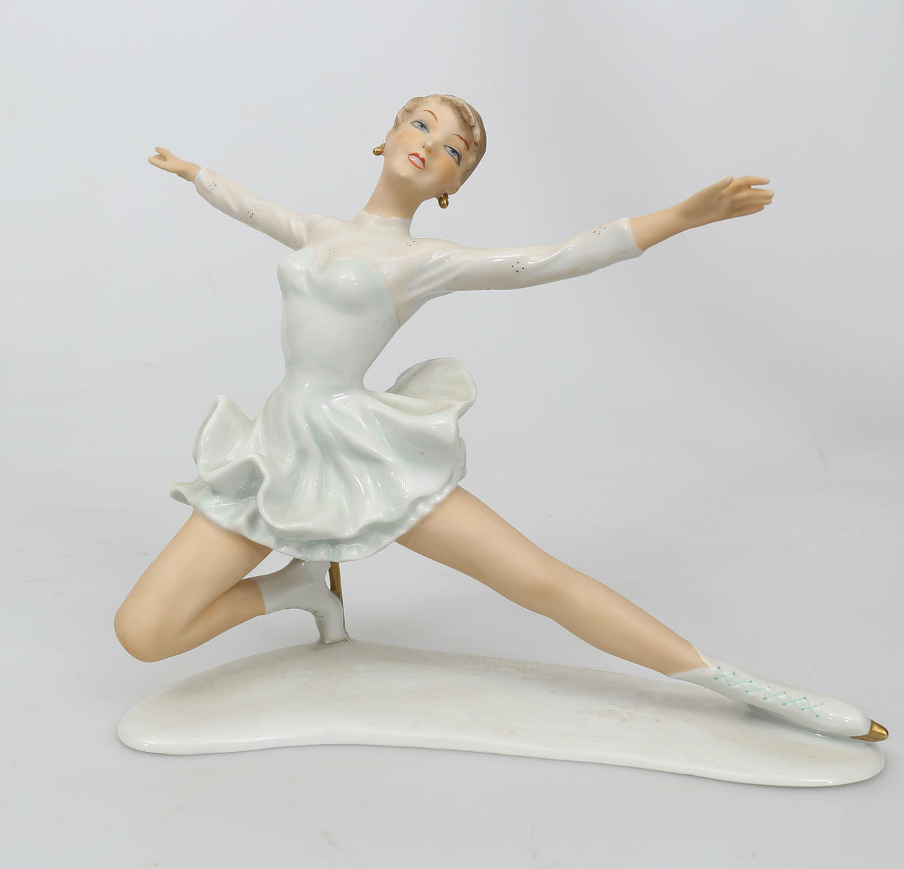 FIGURIN, Ballerina med skridskor, Schaubachkunst.