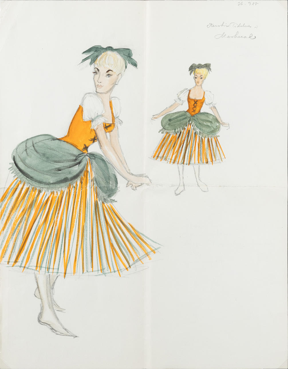 MAX GOLDSTEIN (MAGO), watercolour pencil drawing, for Kerstin Tidelius ...