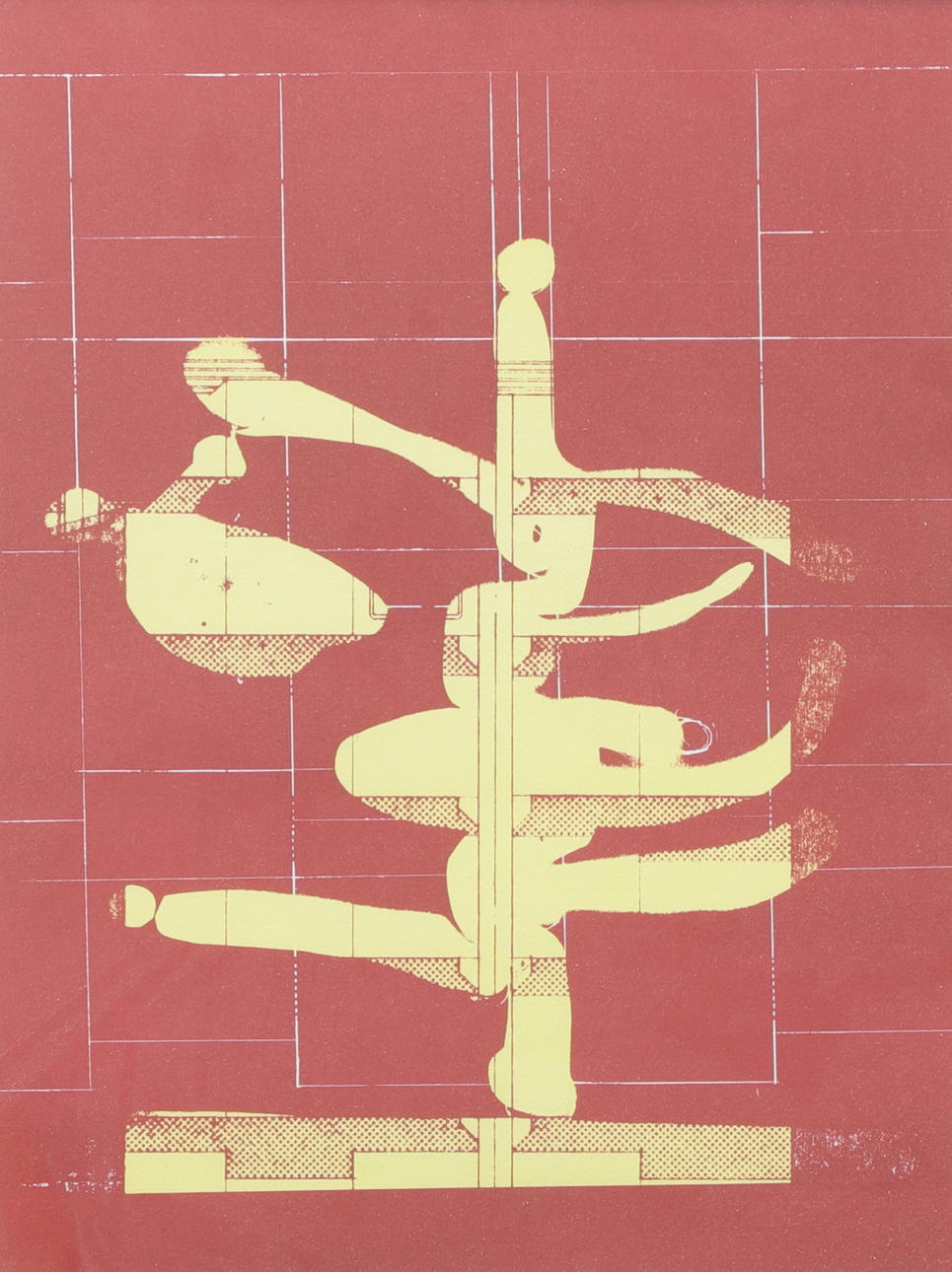 ODD TANDBERG. Lithograph, signed and numbered 201/375, dated -84.