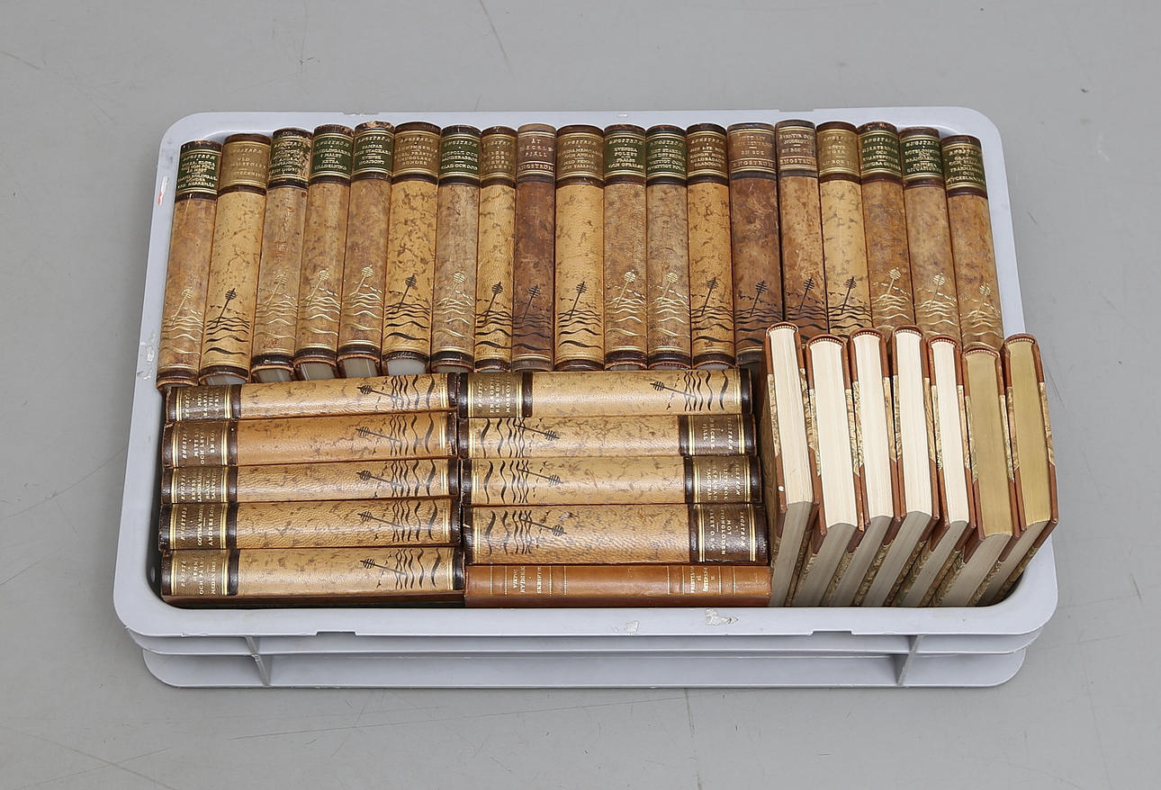 BÖCKER, 28+8 st, Albert Engström och Viktor Rydberg.